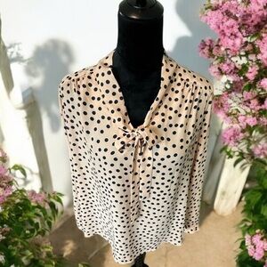 Polka Dot Women's Top